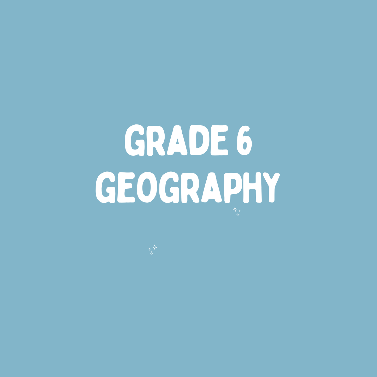 Grade 6 Social Sciences – Geography – Term 2 Summary (CAPS)