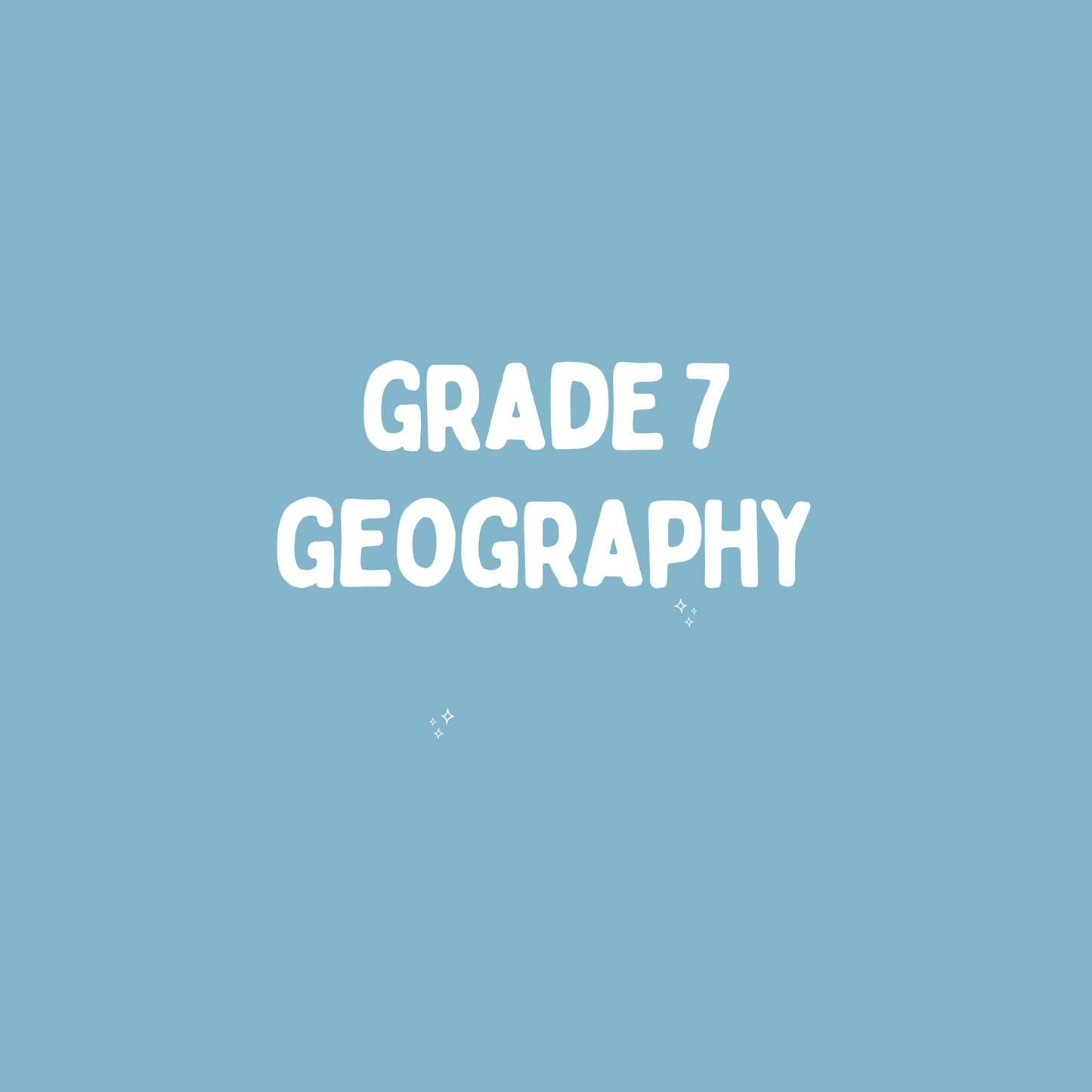 Grade 7 Social Sciences – Geography – Term 2 Summary (CAPS)