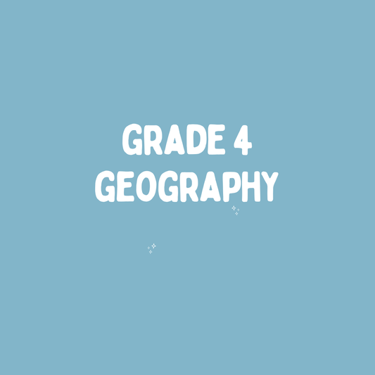 Grade 4 Social Sciences – Geography – Term 2 Summary (CAPS)