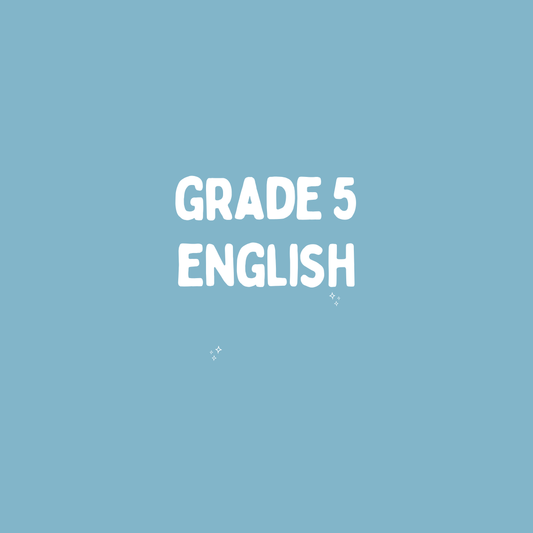 Grade 5 English Home Language – Quarter 2 Summary (CAPS)