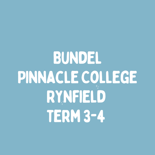 Grade 4 Bundel – Term 3 and Term 4  - Pinnacle College Rynfield